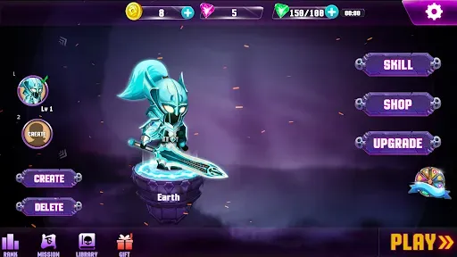 Скриншот 1 — Shadow Ninja Knight : Fighting