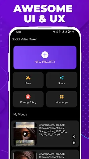 Скриншот 8 — Story Reels Status Maker - Pro