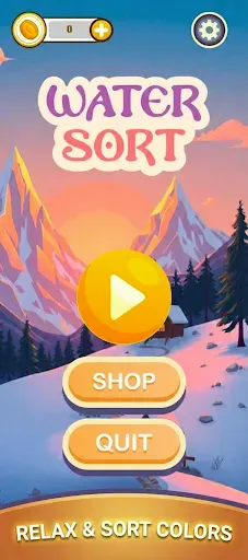 Скриншот 2 — Water Sort – Color Tube Puzzle