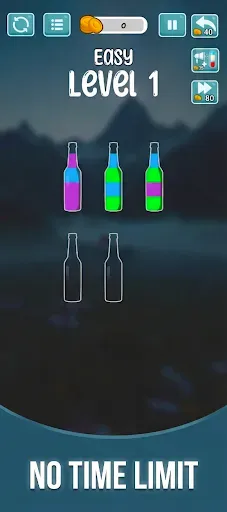 Скриншот 5 — Water Sort – Color Tube Puzzle