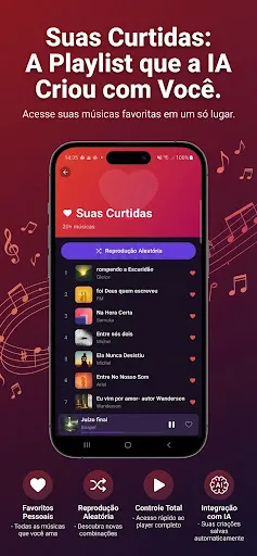 Скриншот 3 — CriaMusic, Crie Músicas Com IA