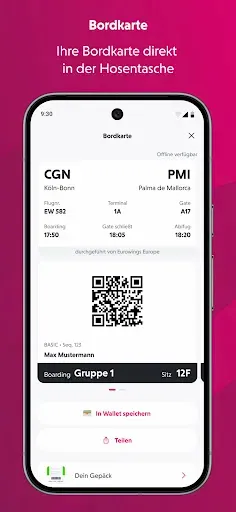Скриншот 4 — Eurowings – Fly your way