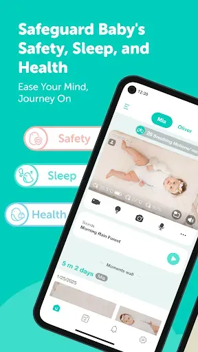 Скриншот 1 — CuboAi Smart Baby Monitor