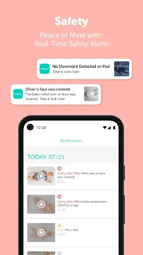 Скриншот 3 — CuboAi Smart Baby Monitor