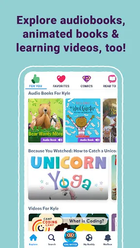 Скриншот 4 — Epic: Kids' Books & Reading
