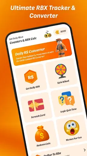 Скриншот 1 — Get RBX - Get Robux Counters