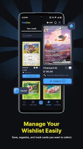 Скриншот 5 — HoloDex - TCG Scan & Collect