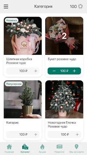 Скриншот 3 — Цветы Оазис