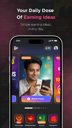 Скриншот 3 — Funda: Daily learning in 1 Min