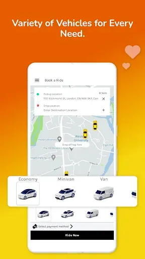 Скриншот 1 — GetRide