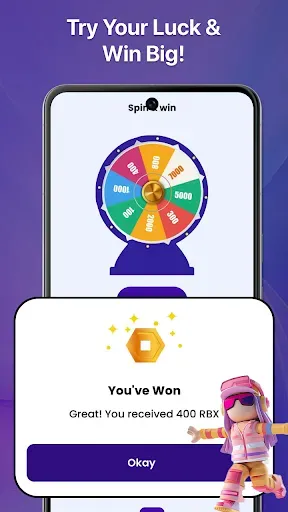 Скриншот 5 — ROBUX Spin Reward–Get Easy RBX