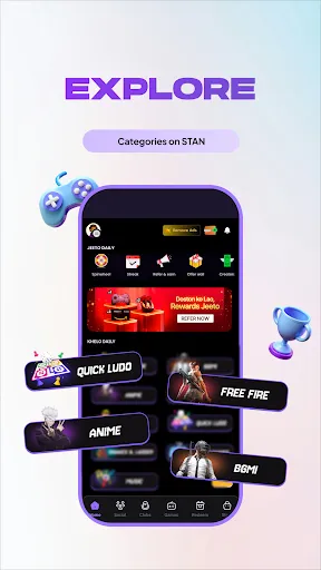 Скриншот 1 — STAN: Live Clubs & Communities
