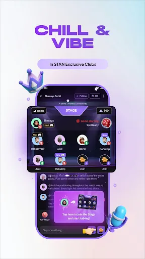 Скриншот 4 — STAN: Live Clubs & Communities