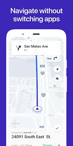 Скриншот 3 — Straightaway Powered by Mapbox