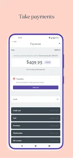 Скриншот 7 — Timely – Bookings & payments