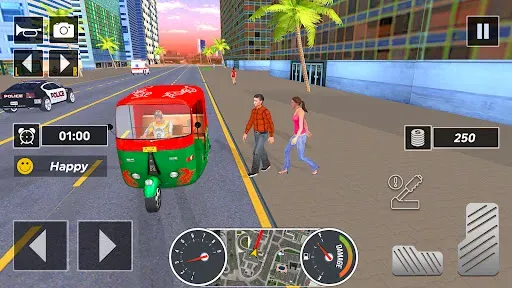 Скриншот 4 — Tuk Tuk Auto Rickshaw Game