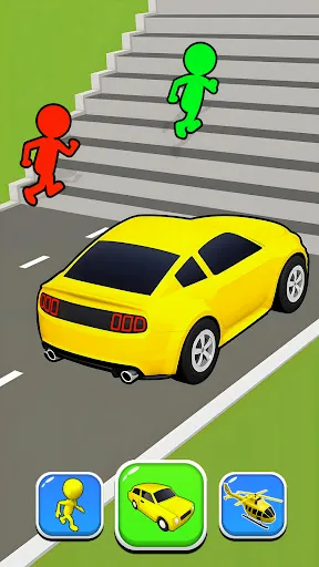 Скриншот 1 — Shape Switch Transform Race