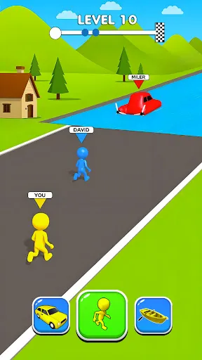 Скриншот 2 — Shape Switch Transform Race