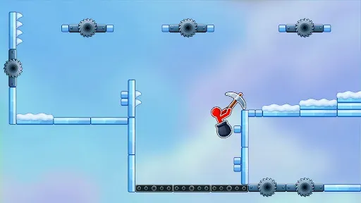Скриншот 5 — Stickman Hammer Challenge Game
