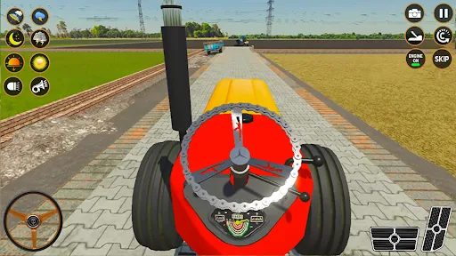 Скриншот 1 — Tractor Game: Farming Games 3d