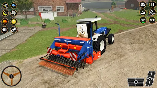 Скриншот 6 — Tractor Game: Farming Games 3d