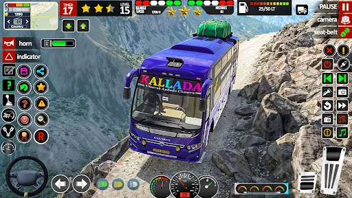 Скриншот 1 — Offroad Bus Game: Bus Sim 3D