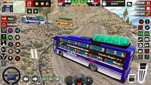 Скриншот 4 — Offroad Bus Game: Bus Sim 3D