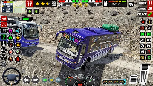 Скриншот 8 — Offroad Bus Game: Bus Sim 3D