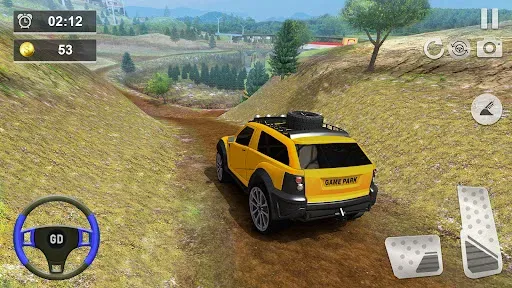 Скриншот 4 — Offroad Jeep Driving - 3D Game