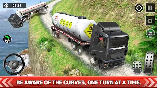 Скриншот 1 — Oil Truck Games: Driving Games