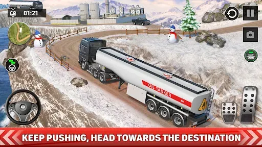 Скриншот 2 — Oil Truck Games: Driving Games