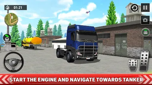 Скриншот 3 — Oil Truck Games: Driving Games