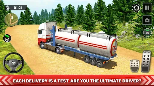 Скриншот 4 — Oil Truck Games: Driving Games