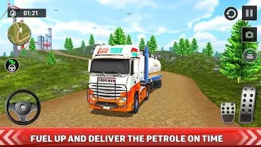 Скриншот 7 — Oil Truck Games: Driving Games