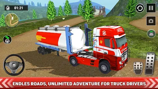 Скриншот 8 — Oil Truck Games: Driving Games