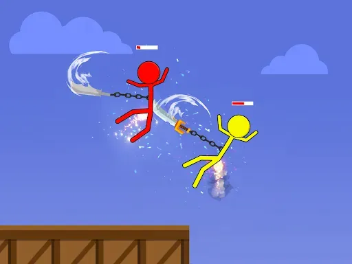 Скриншот 3 — Stick Hero Stickman Smasher