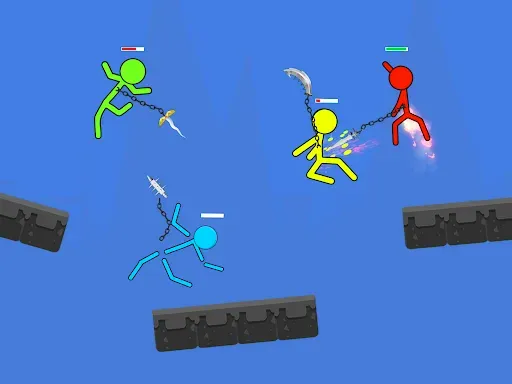 Скриншот 4 — Stick Hero Stickman Smasher