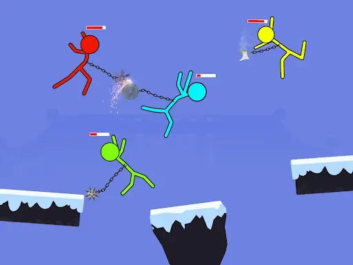 Скриншот 5 — Stick Hero Stickman Smasher