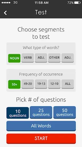 Скриншот 2 — Greek For All Vocab