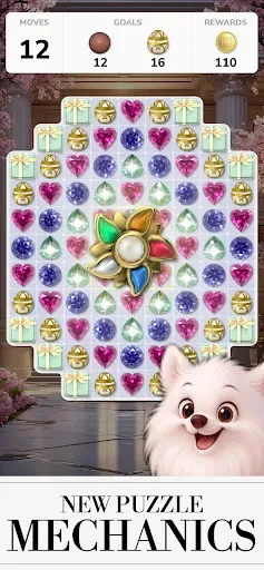 Скриншот 2 — Diamond Jewels Match