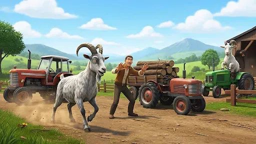 Скриншот 8 — Goat Rampage: Animal Simulator