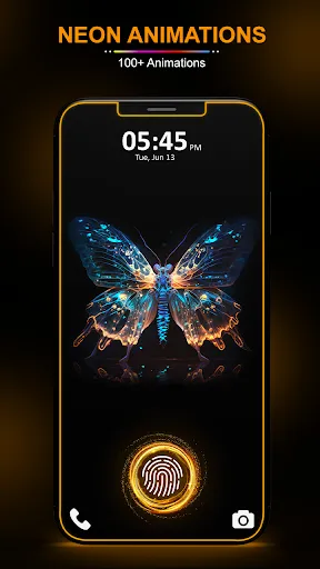 Скриншот 8 — Fingerprint Animation Live HD