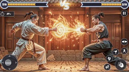 Скриншот 1 — Kung Fu Game - Fighting Games