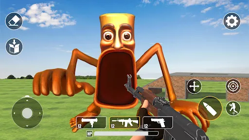 Скриншот 1 — Shooter Nextbots: Sandbox Mod