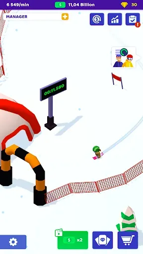Скриншот 5 — Ski Resort: Idle Tycoon & Snow