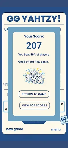 Скриншот 3 — Play Yahtzy