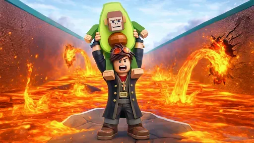 Скриншот 7 — Escape Lava for Memerot