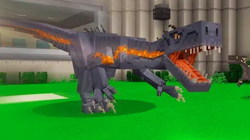 Скриншот 3 — Jurassic Craft: моды динозавры