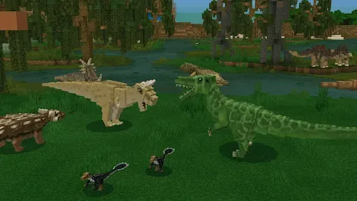 Скриншот 4 — Jurassic Craft: моды динозавры