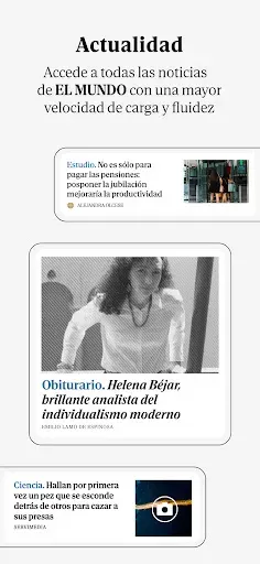Скриншот 2 — El Mundo - Diario líder online